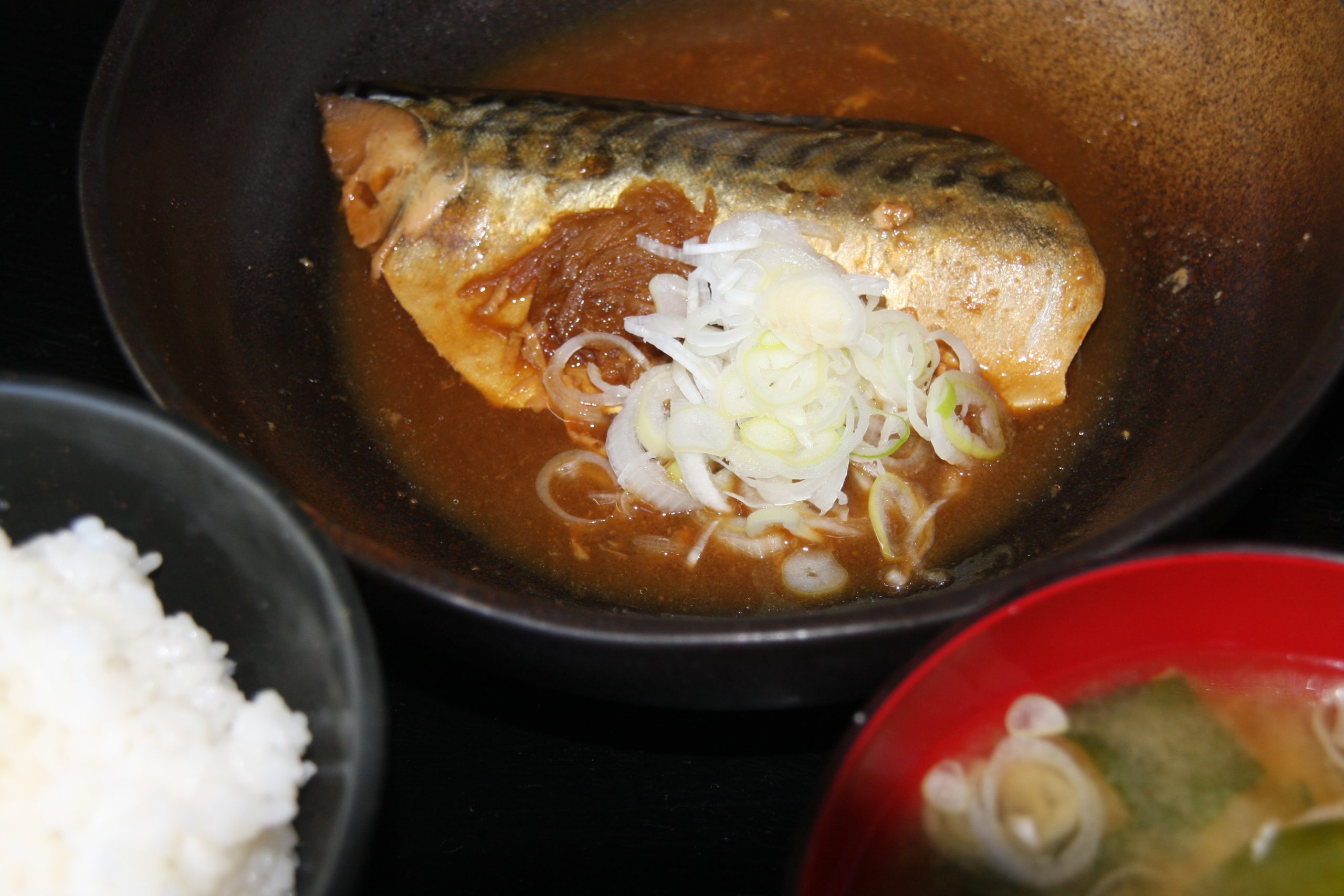 さばの味噌煮定食